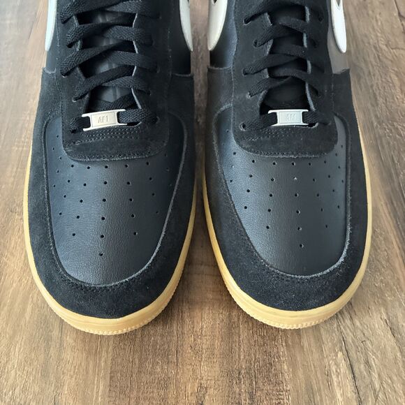 Nike Air Force 1 \'07 LV8 Black White Gum Men Size 21 Shoes FQ8714-004 New main image 6